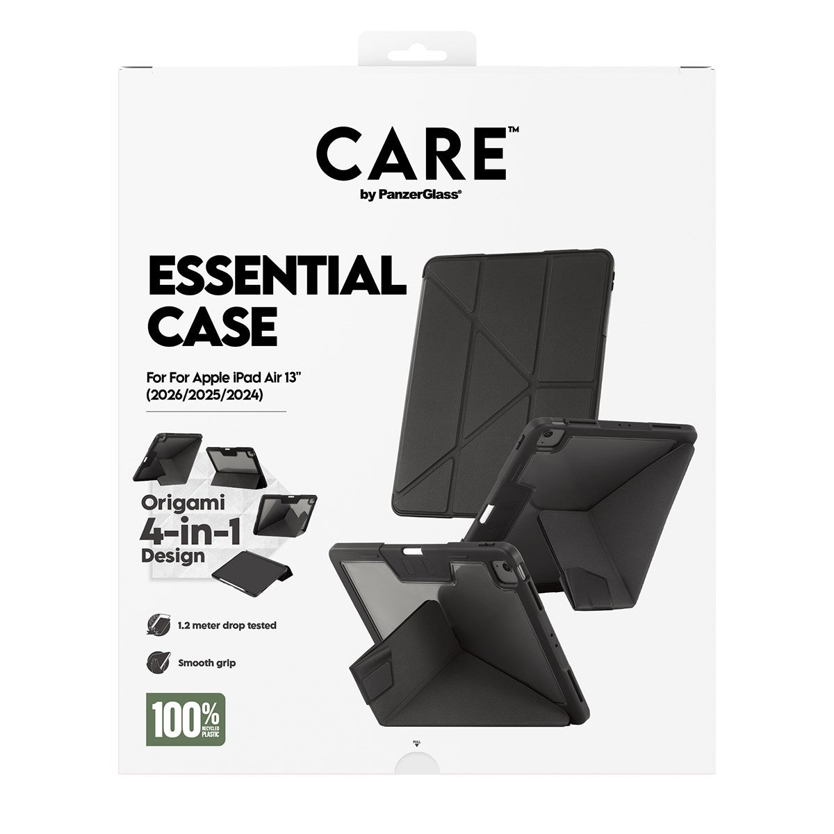 CARE™ by PanzerGlass®™ by PanzerGlass Essential Case Black iPad Air 13